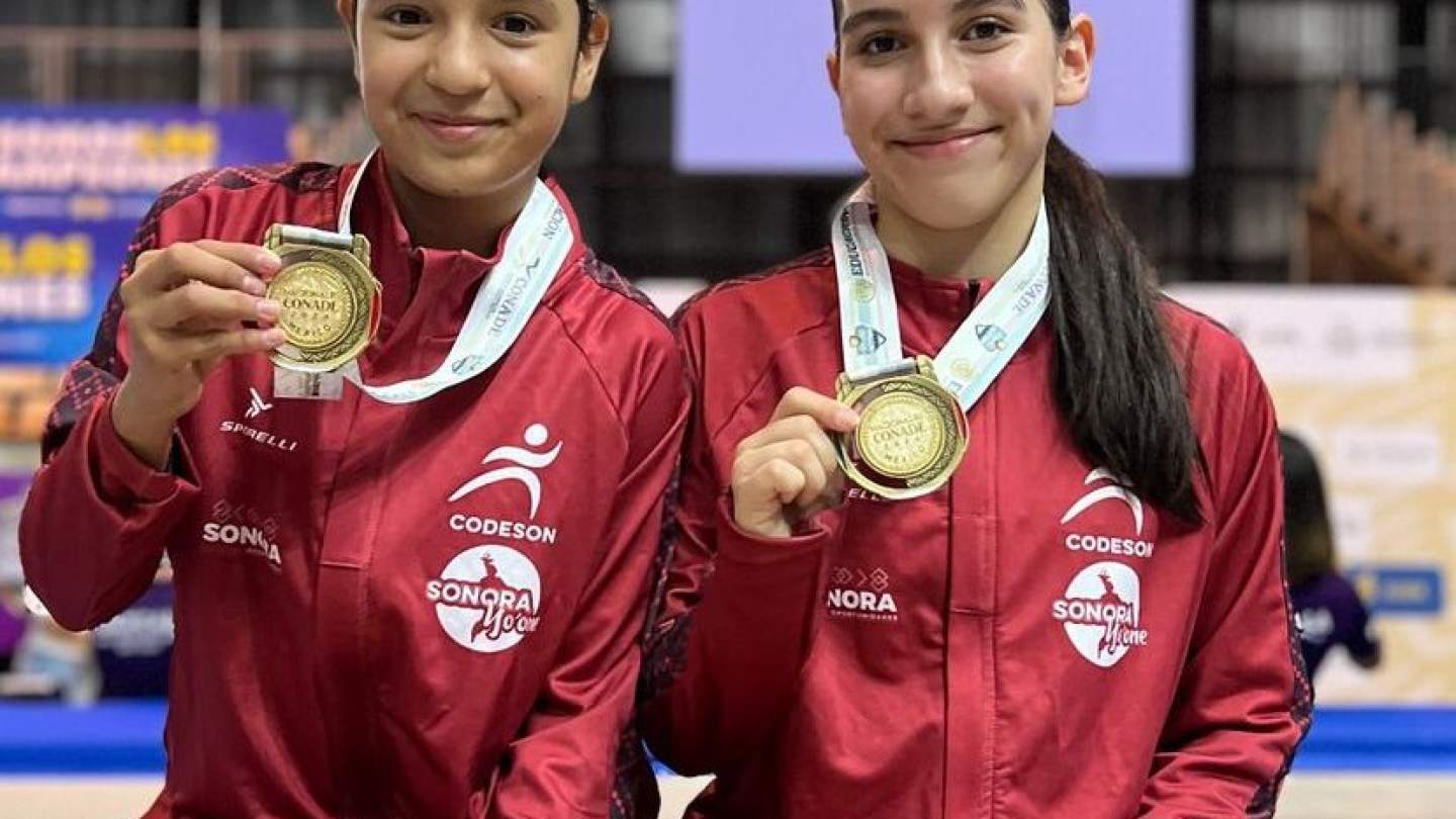GIMNASIA TRAMPOLÍN DESTACA EN INICIO   DE ETAPA NACIONAL CON PAR DE MEDALLAS